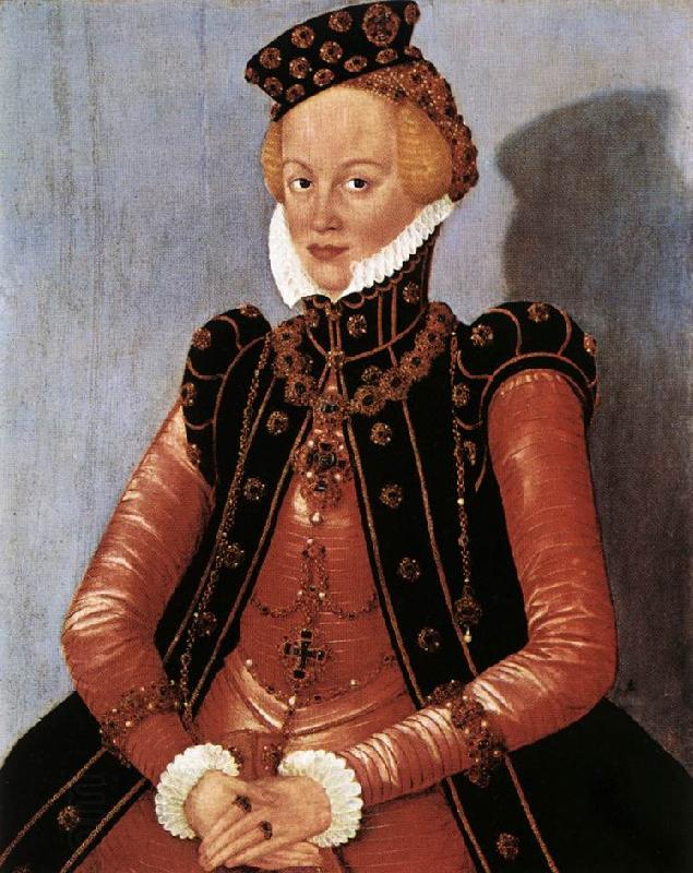 CRANACH, Lucas the Younger Portrait of a Woman sdgsdftg China oil painting art